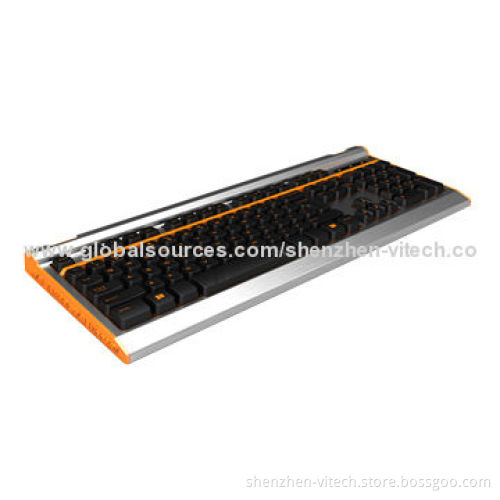 Mechanical Metal Keyboard with Colorful Appearance in Good Tactile
